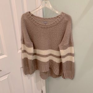 Charlotte Russe dusty pink oversized sweater